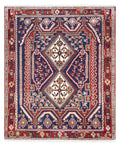 Afshar wool hand knotted rug