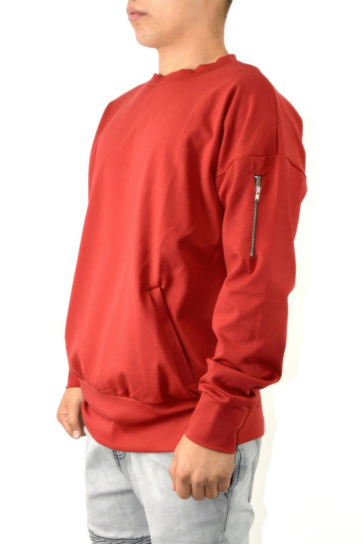 Men's Oversized Pullover Sweatshirt