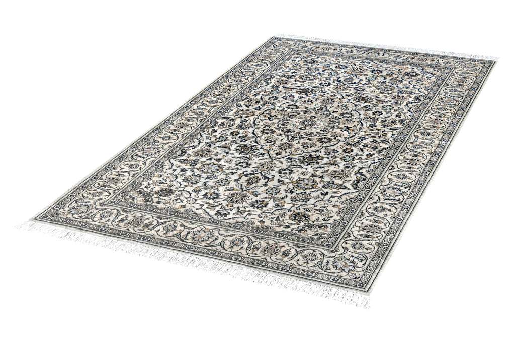 Medallion Ivory Wool Rug