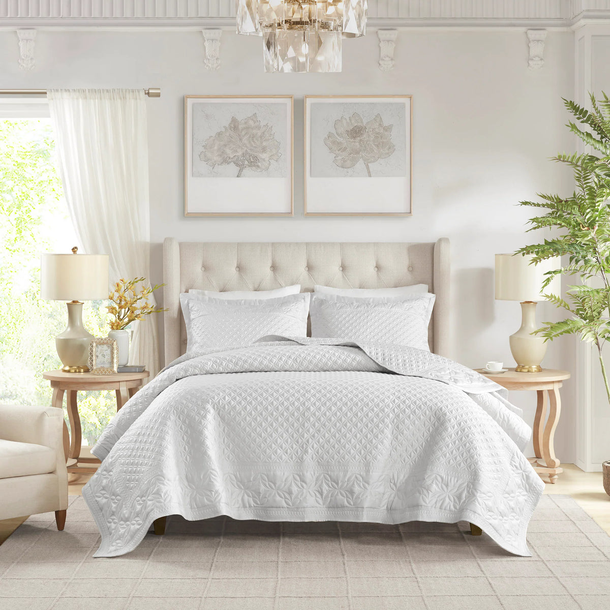Versailles 3-Piece Quilt Set